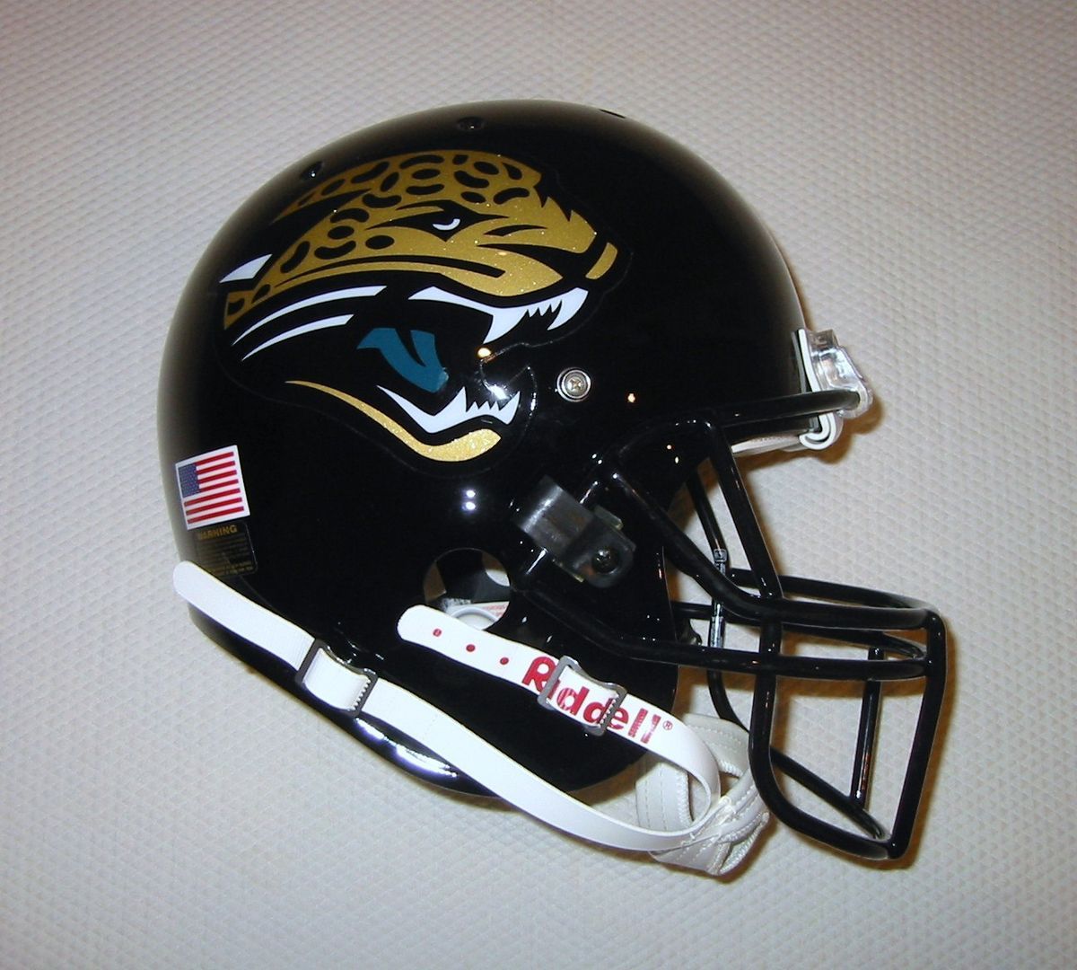 2005 Jacksonville Jaguars Game Used Schutt Football Helmet