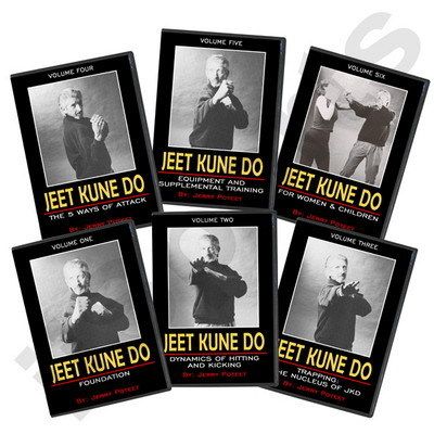 Jerry Poteet Martial Arts Jeet Kune Do Bruce Lee Jun Fan 6 DVD