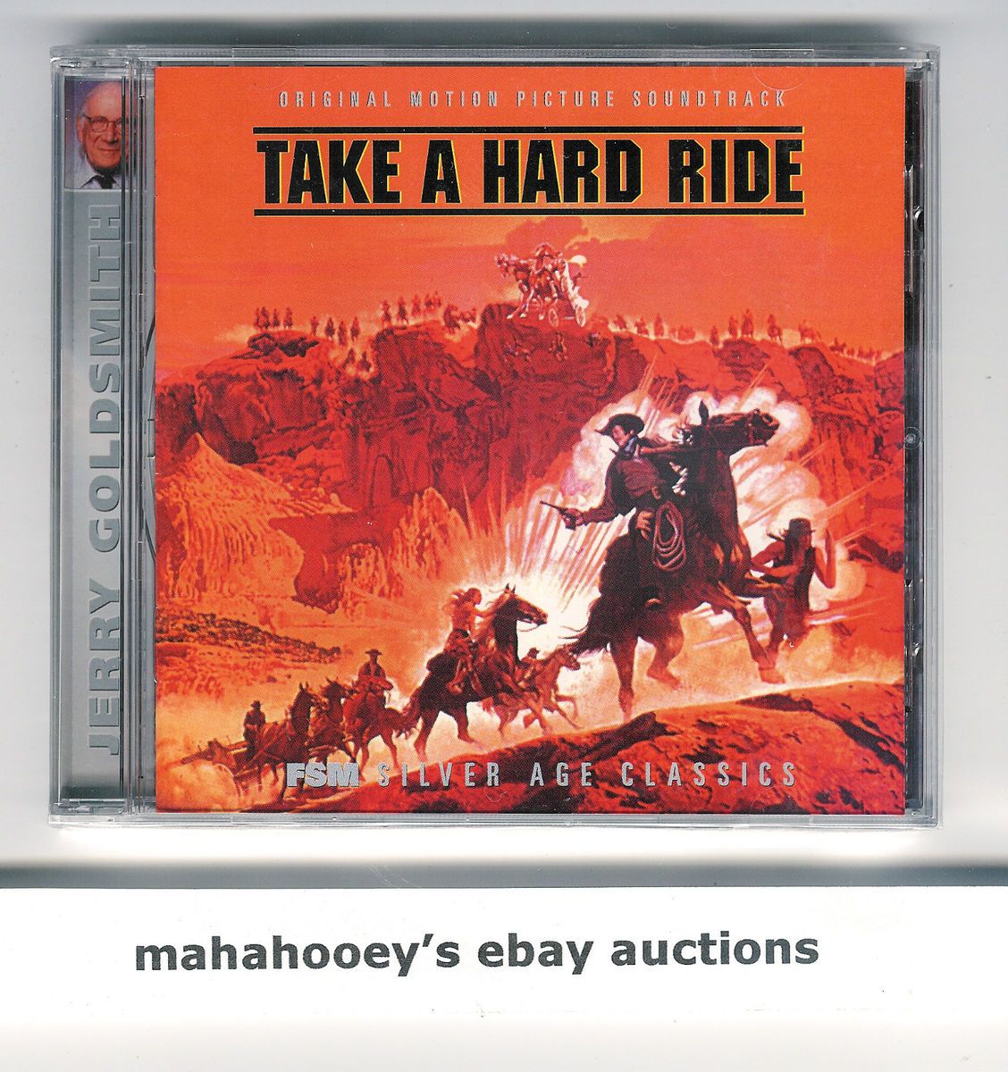 Take A Hard Ride Jerry Goldsmith Ed 3 000 CD Music Score Soundtrack