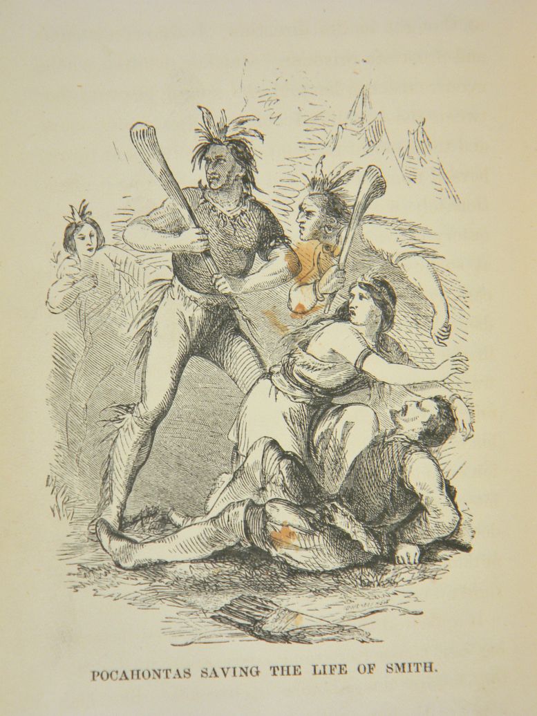 Captain John Smith Pocahontas Indian War Colonial Jamestown Settlement Pilgrims  