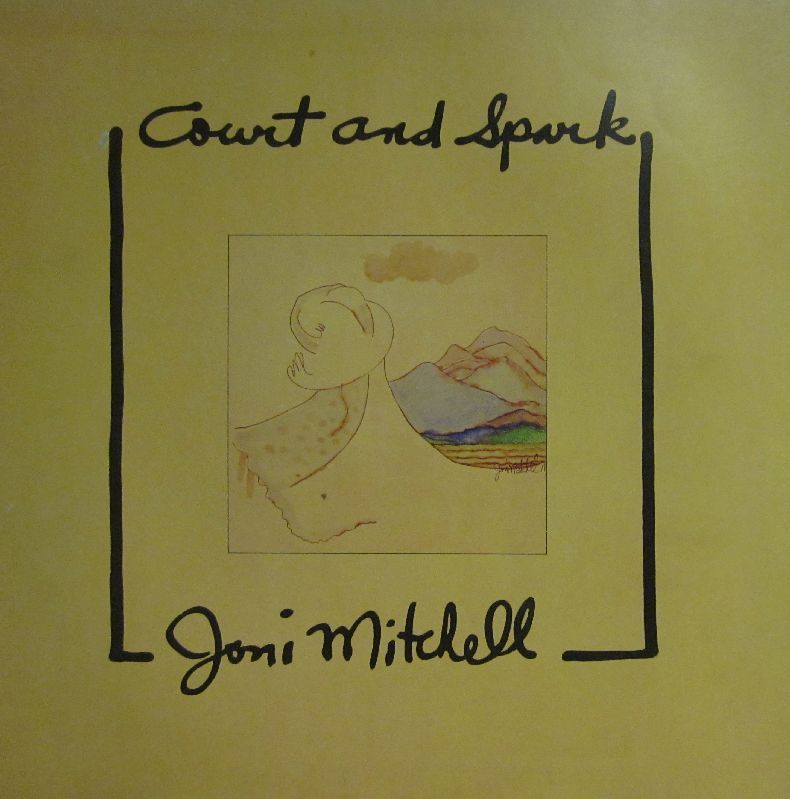 Joni Mitchell Vinyl LP Gatefold Court Spark Asylum SYLA 8756 UK Ex Ex  
