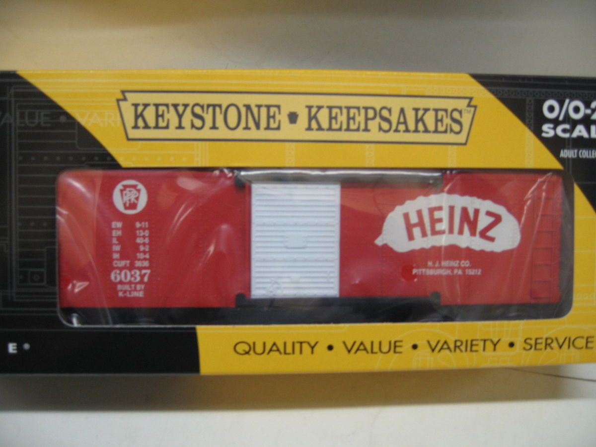 Line O 2 in Keystone Series Short Car Heinz New in Box Mint Ships in