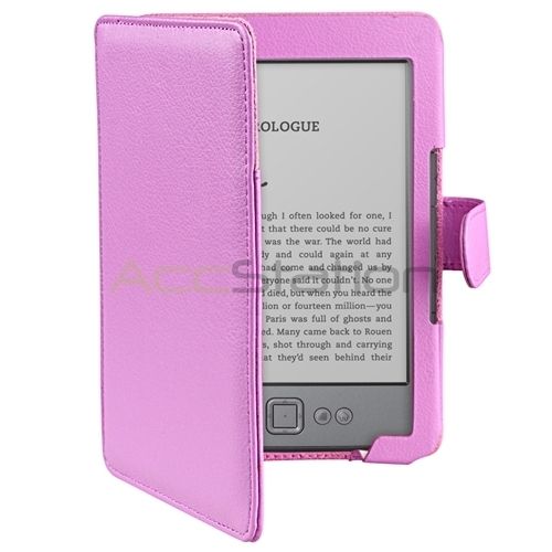 Folio Leather Carry Skin Case Cover Pouch For  Kindle 4 6 inch 6