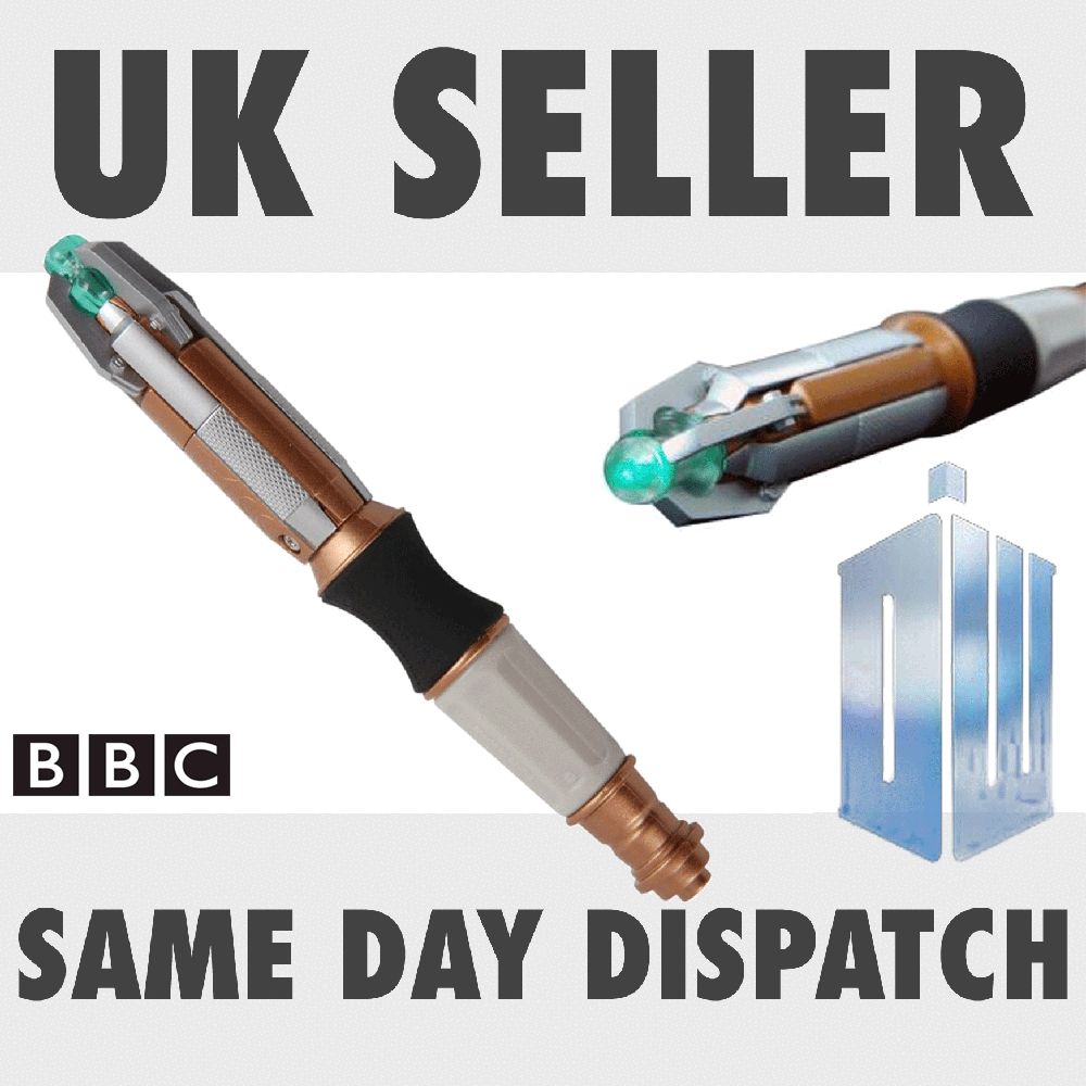  new licensed official genuine Doctor Dr Who Sonic Screwdriver Torch