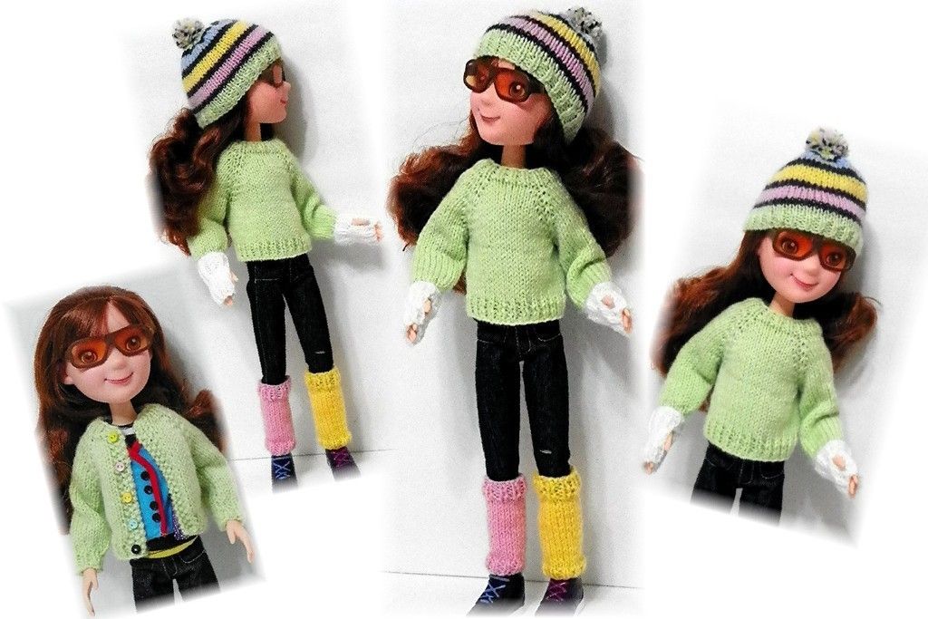 Sweater Accessories Pattern by Kdys for LittleMissMatched Tonner Doll