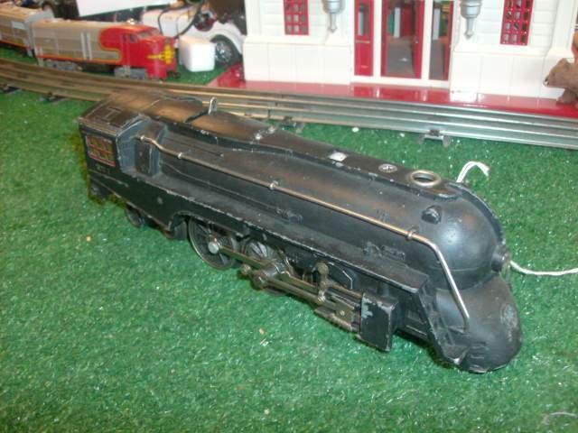  TRAINS POST WAR 221 2 6 4 DIE CAST STEAMER LOCO ONLY NO TEND NICE