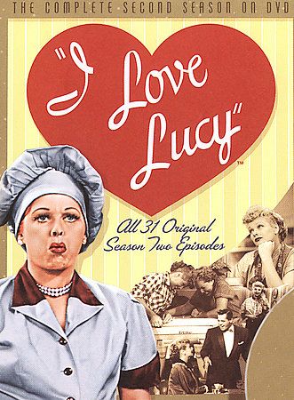 Love Lucy The Complete Second Season DVD 2004 5 Disc Set
