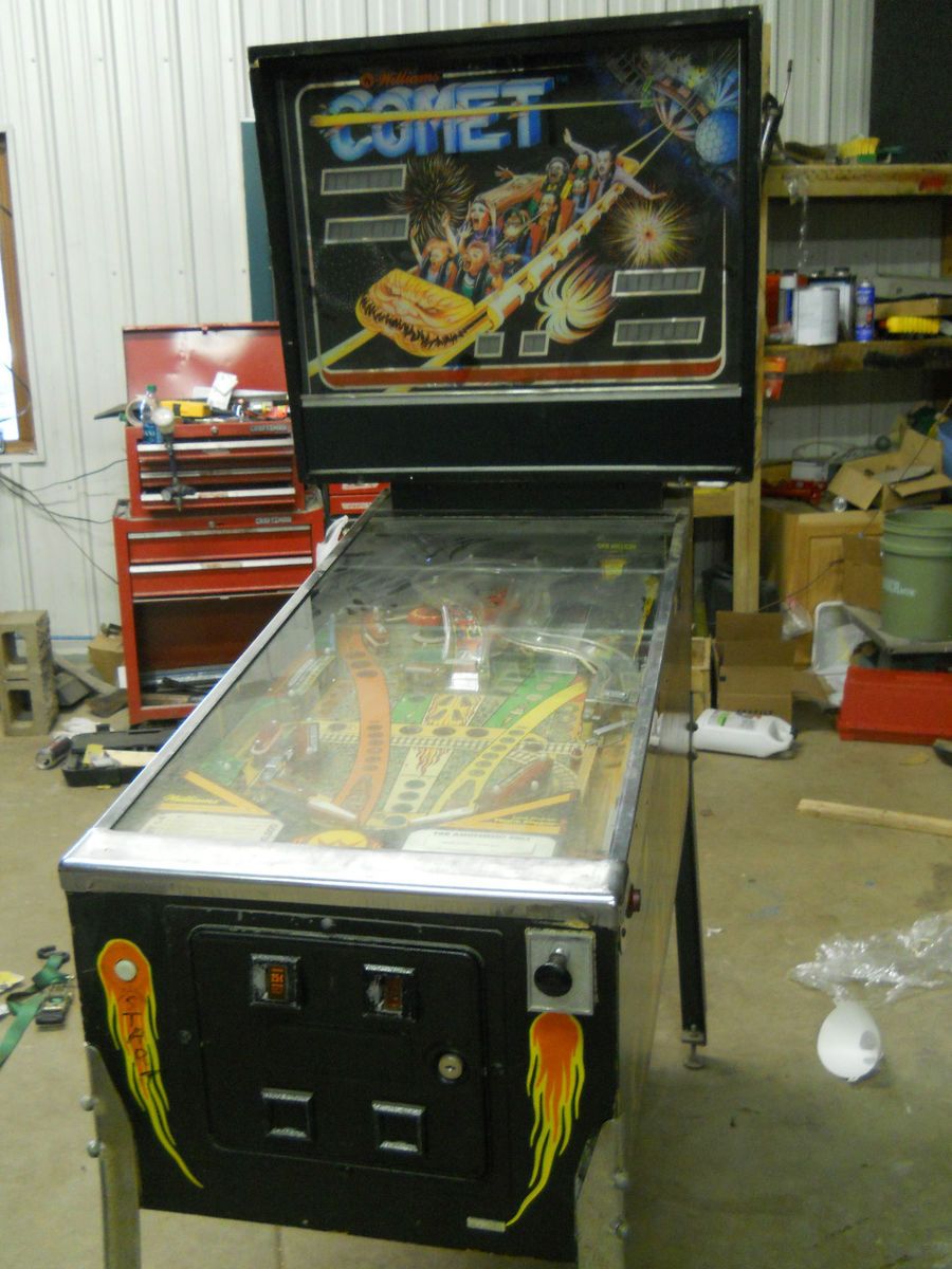 Comet Pinball Machine Project