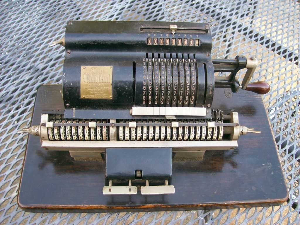 The Marchant Pin Wheel Calculator PatDate 1911