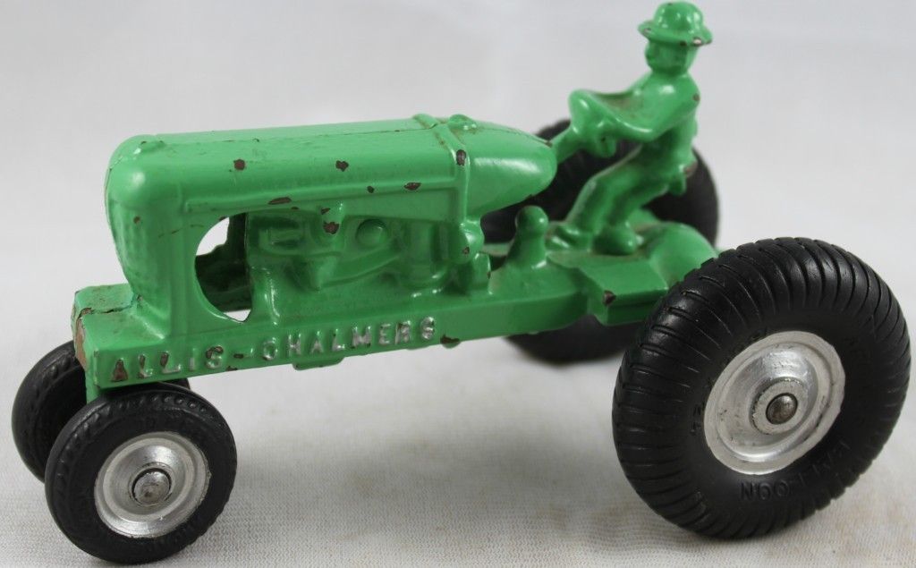 Arcade Cast Iron Toy Allis Chalmers Tractor 6 Long