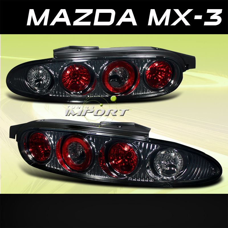 92 96 Mazda MX3 GS Hatchback Smoke altezza Tail Lights