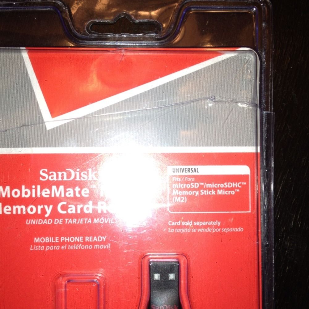 SanDisk Mobilemate Micro Memory Card Reader USB Reader Writer