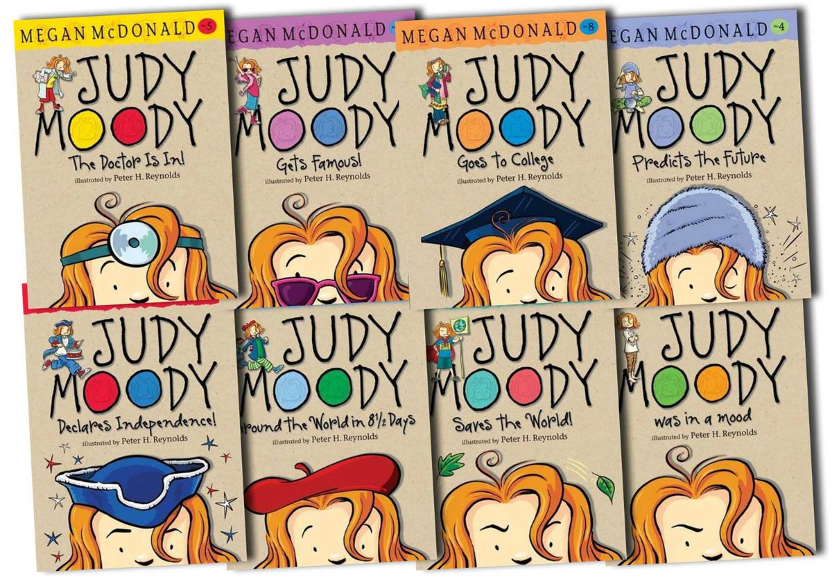 Judy Moody Collection Megan McDonald 8 Books Set New
