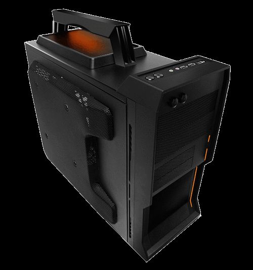 Crafted Series Vulcan Gaming Enthusiast Micro ATX Computer Case
