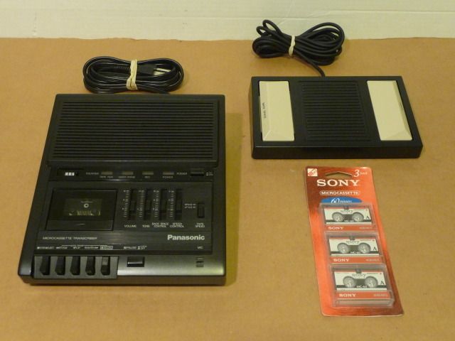 Panasonic RR 930 Microcassette Transcriber Tapes