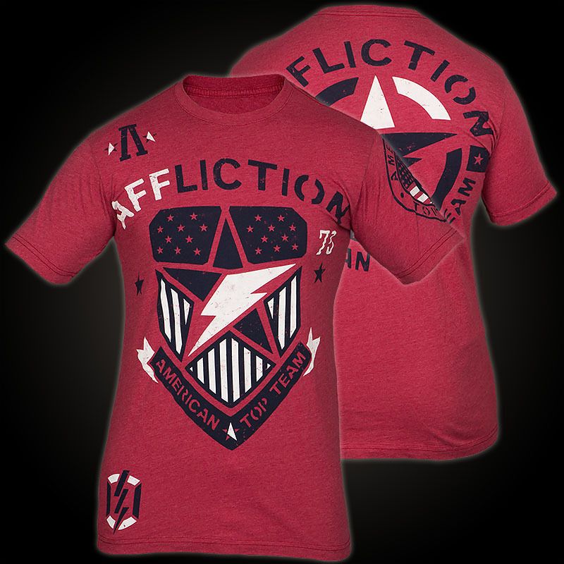 Affliction American Top Team T Shirt 172 R S