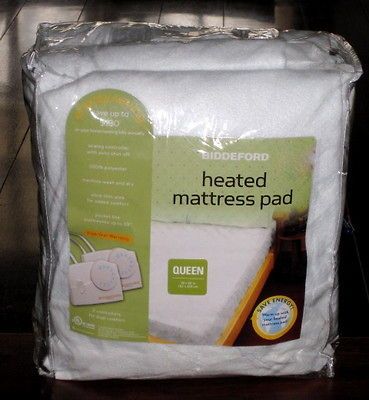 TWIN heated electric mattress pad   stay out of the cold