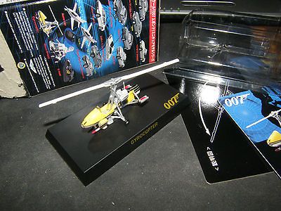 Kyosho James Bond 1/72 Autogyro Gyrocopter Japanese issue only 007