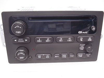 CHEVY CHEVROLET Blazer Jimmy S10 S15 Sonoma Radio Stereo CD Player OEM