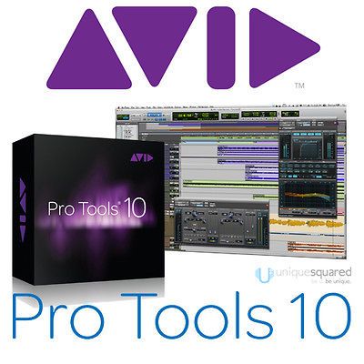 Pro Tools 10 (Full Version Boxed) Audio Recording Software for Mac/PC