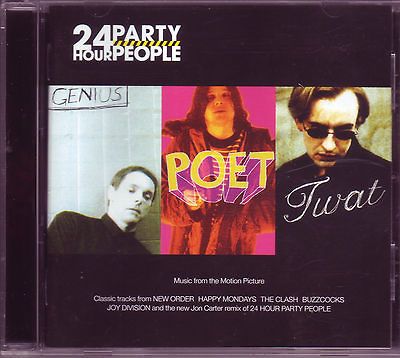 24 Hour Party People soundtrack CD Sex Pistols, Joy Division, New