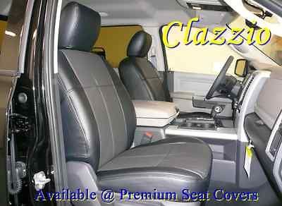 Clazzio Leather Custom Seat Covers for 2006 2009 Dodge Ram 2500 3500