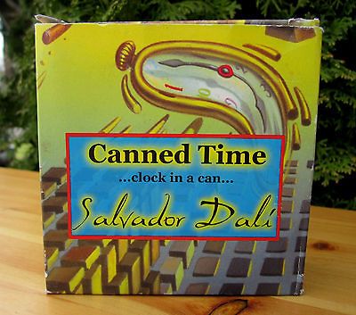 Salvador Dali Museum Canned Time Wall Clock Disintegration Persistance