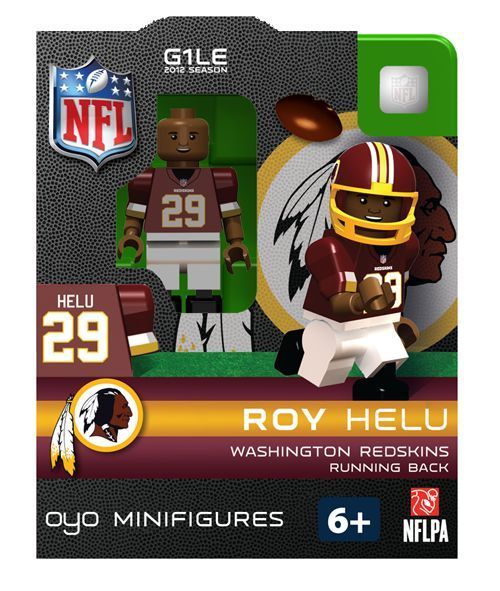 Roy Helu Oyo Mini Fig Figure Lego Compatible Washington Redskins NFL