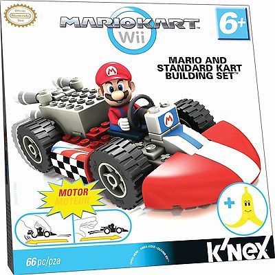 NINTENDO Mario and Standard Kart Building Set Wii Toy #38003