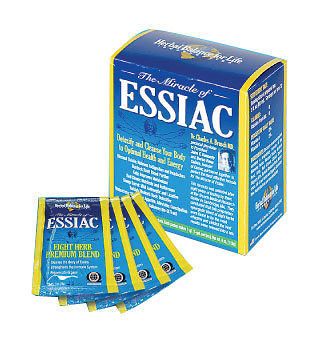 ESSIAC TEA 8 HERB FORMULA 4 PACK DETOXIFY CLEANSE IMMUNE SYSTEM