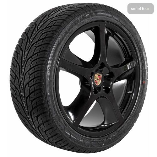 Porsche 2012 Cayenne s GTS Techno Black Wheels Rims and Tires