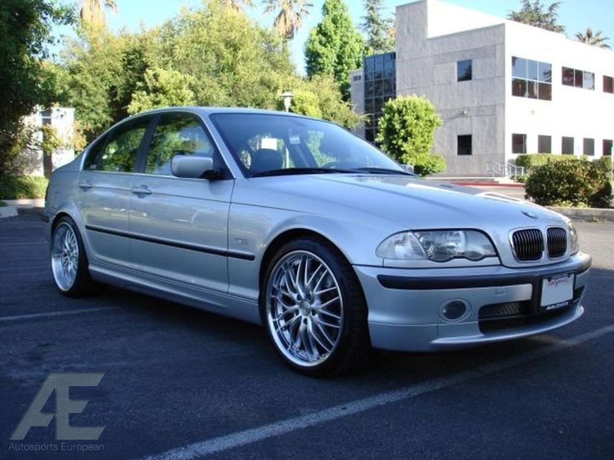 inch BMW 325CI 325i 325xi E46 Wheels Rims and Tires GT1 Silver