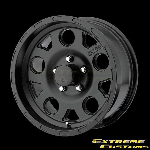XD Series XD122 Enduro Matte Black 5 6 8 Lug Single Wheel Rim