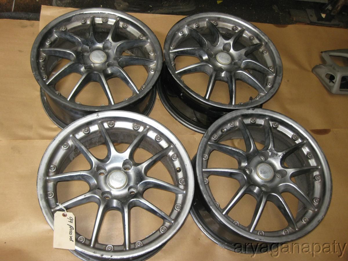 Alessio Turbo Wheels Rims 17 7 5JX17H2 3 Piece 4 Lug 4x114 3 Honda.