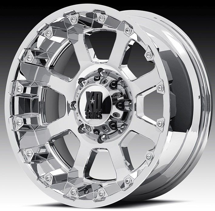 18 inch 18x10 XD Chrome Wheels Rims 6x135 Ford F150 Expedition