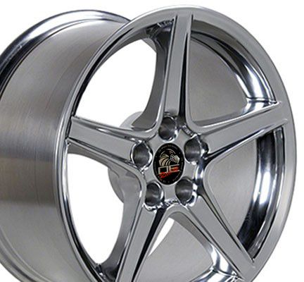 18 Rim Fits Mustang® Saleen Wheel Polished 18x9