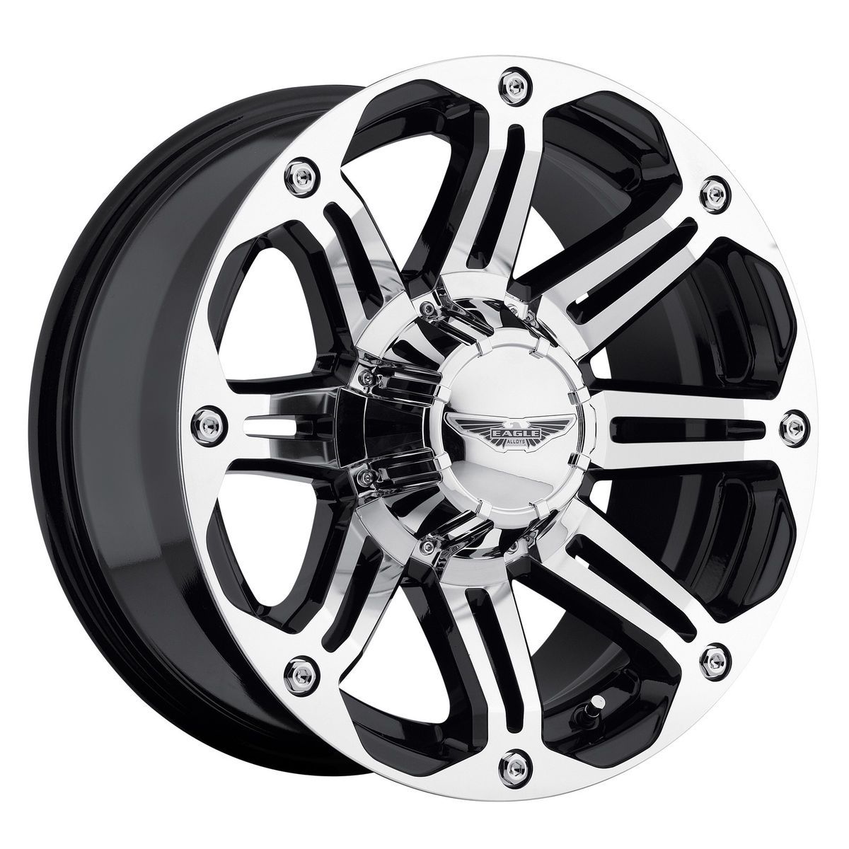 CPP American Eagle 050 Wheels Rims 20x9 Fits Chevy GMC Dodge 2500